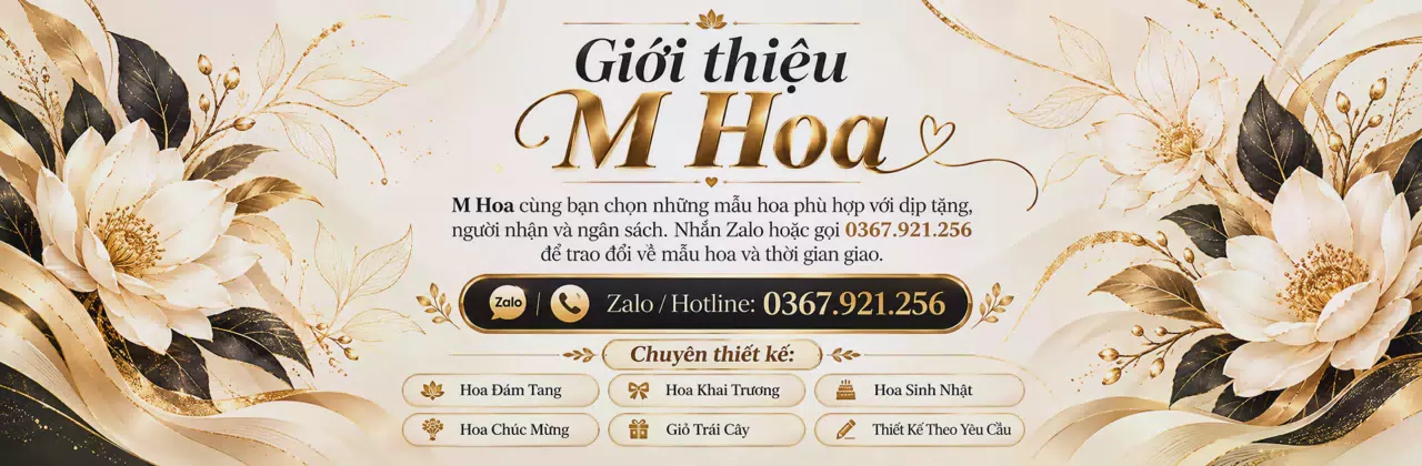 Ảnh bìa Shop hoa tươi Xã Vĩnh Hoà Hưng An Giang - Trao hoa đẹp, gửi điều thân thương